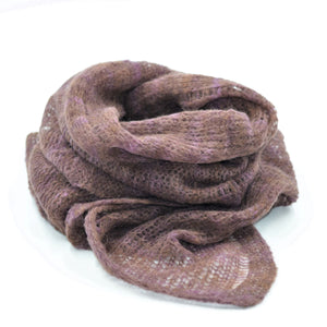 FOULARD LIGNÉ VIOLET