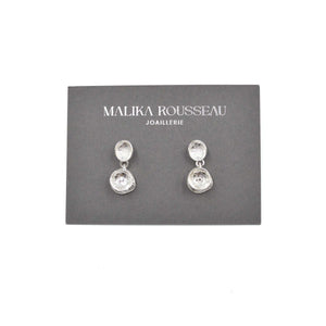 BOUCLES D'OREILLES EN ARGENT