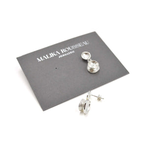 BOUCLES D'OREILLES EN ARGENT