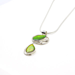 COLLIER AMMOLITE DU CANADA