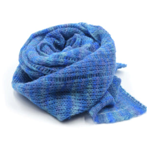 FOULARD LIGNÉ BLEU