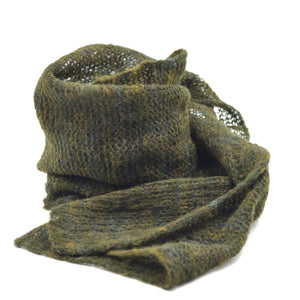 FOULARD LIGNÉ vert